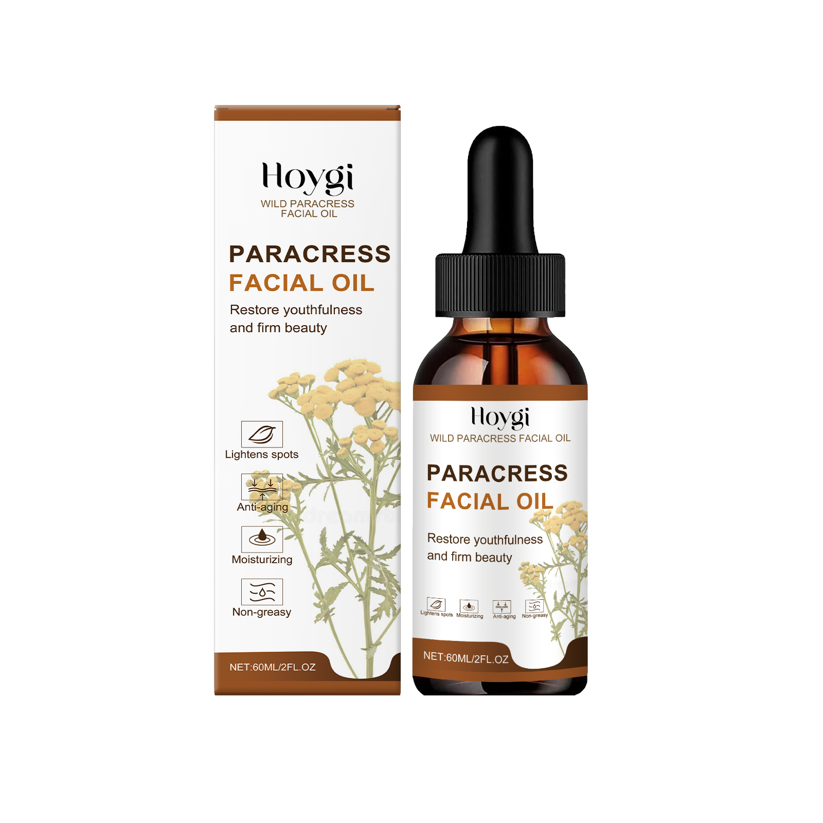 Hoygi Facial Essential Oil Improves Dull Skin, Moisturizes, Rejuvenates And Brightens Facial Skin Care Essential Oil