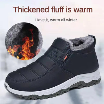 Men's Shoes Autumn Winter Casual Cotton Warm Wear Resistant Chunky Sole Affordable Free Shipping